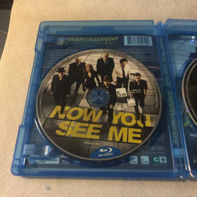 Now You See Me (Blu-ray/DVD, 2013, 2-Disc Set, Canadian) Action - Free Shipping 3