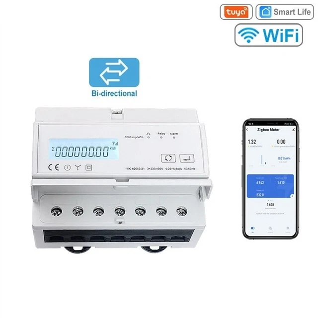 -25 °C -55 °C Medidor Eléctrico 3 Fásico AC 3 * 110/190 V O 230/400V Nuevo