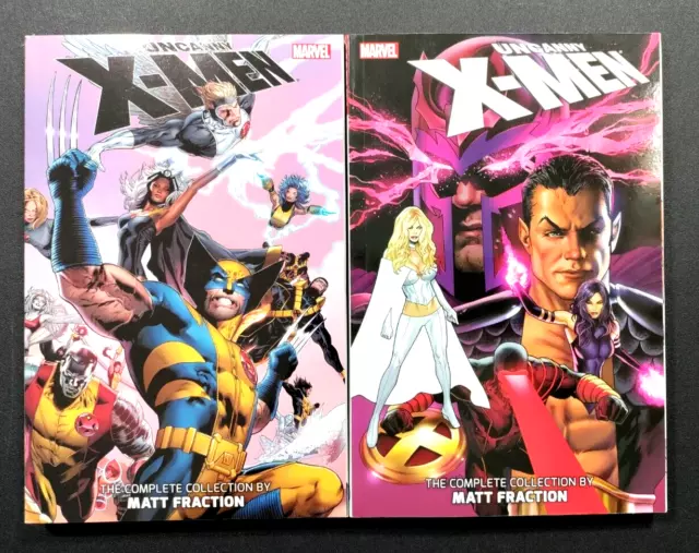 Uncanny X-Men Complete Collection vol 1-2 TPB Lot by Matt Fraction Marvel Comics