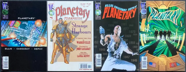 Planetary #1-27 + Gen 13 #33 + C23 #6 + Batman Authority JLA one shots. Ellis! 3