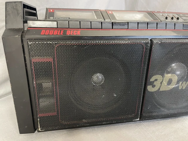 My Hitachi 3D8 1980s boombox player have had a year or so My Hitachi 3D8 1980s boombox player have had a year or so