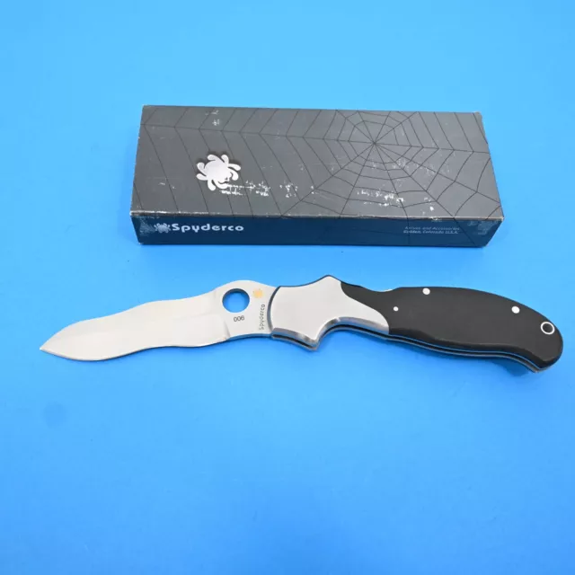 Spyderco, Japan, C104Bmp “Kris” Blade Lockback Folding Club Knife 006