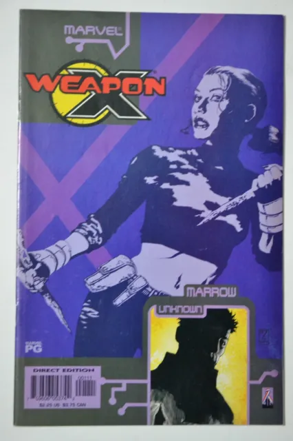 Weapon X: The Draft Vol.1 #1 October 2002 VG/F Marvel Comics