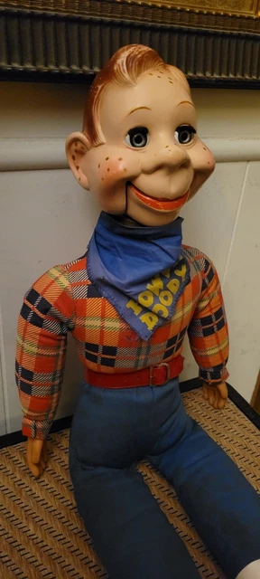 HOWDY DOODY VENTRILOQUIST Doll 1950s *Rare LARGE Version* $221.22 ...