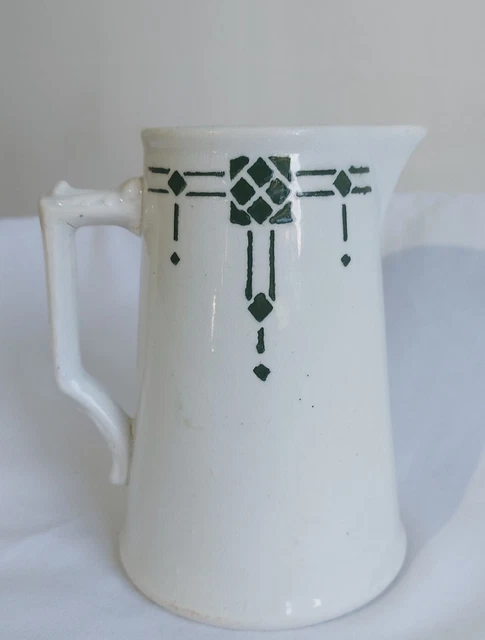 Pot à Lait / Crémier Ancien - Empire - 19ème Siècle - Métal Argenté (Bon état)