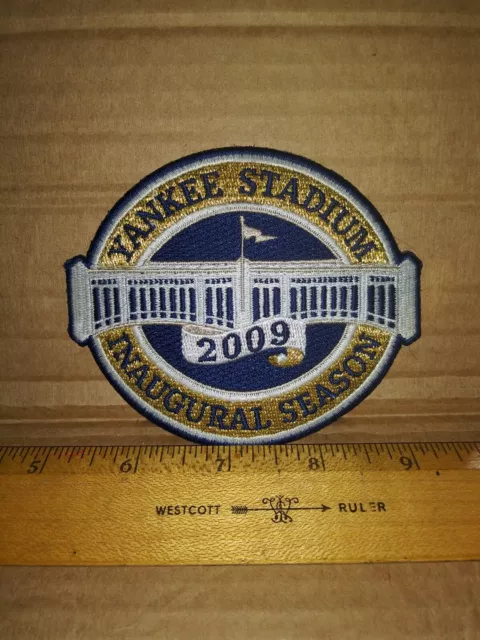 Yankee Stadium 2009 Inaugural Season Patch - Free Shipping