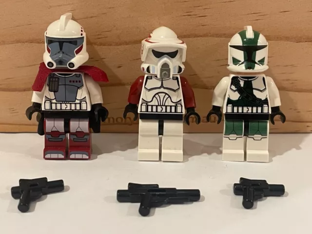 Lego Star Wars Clone ARC Trooper Hammer, Clone ARF and Gree