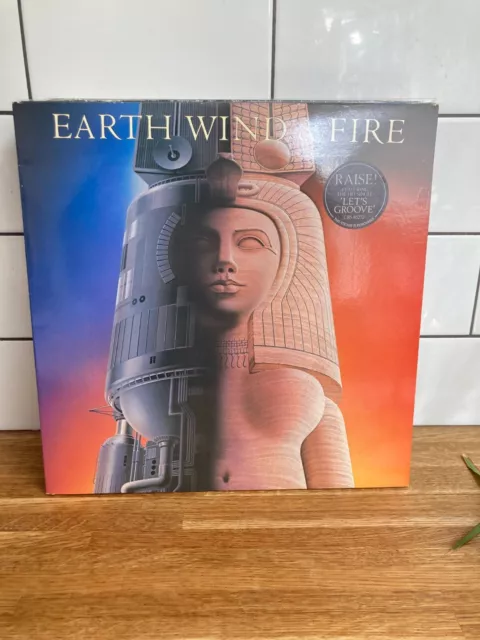 Earth, Wind & Fire Raise! Classic 1981 Soul Funk Disco vinyl record Lp