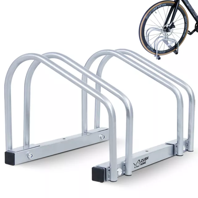 Fahrradstander Reihenparker für 2 Fahrrader, geeignet Reifenbreite unter 55mm