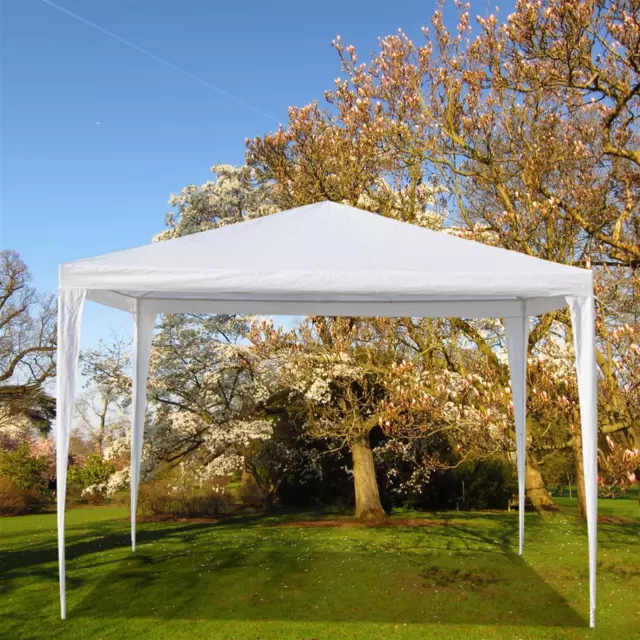 3x3M Waterproof Garden Heavy Duty Gazebo With NO Sides Canopy Party Marquee Tent