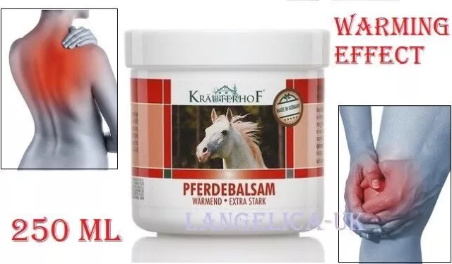 ASAM Krauterhof ® Pferdebalsam Gel Balm with Strong Warming Effect 250 ml
