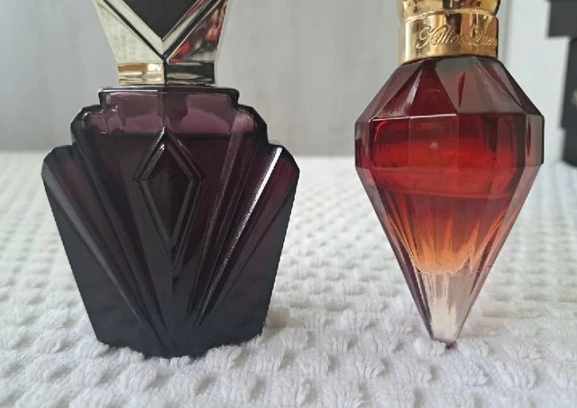 Katy Perry LIZ Taylor Perfume Lot Vintage Collectible Bottles Partial Full Katy Perry LIZ Taylor Perfume Lot Vintage Collectible Bottles Partial Full