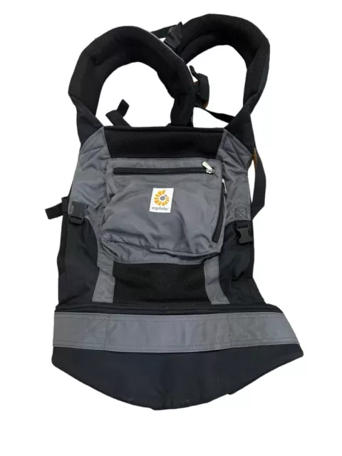 ERGOBABY ORIGINAL BUNDLE of Joy Baby Carrier Galaxy Grey 12 45 lbs