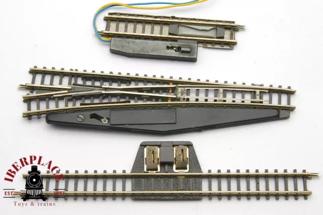 1:220 Märklin 3x 8561 8564 8590 Elektr. Weiche L Anschlußgleis Z Spur Modellbau