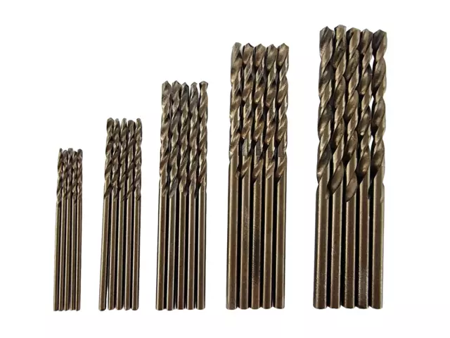 1- 3Mm 25Pcs Set Micro Hss Pro Titanium Coated Steel Drill Bits Set Metal Wood