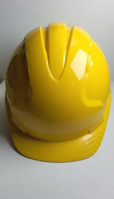 JSP EVOLite® Wheel Ratchet Vented Yellow Safety Helmet Mid Peak Hard Hat