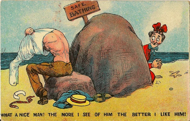 COMIC : "What a nice man! The more I see of him the better I like him!