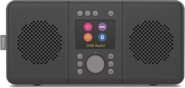 Pure Elan connect + All-In-One Stéréo Radio Internet De DAB Et Bluetoothcharcoal