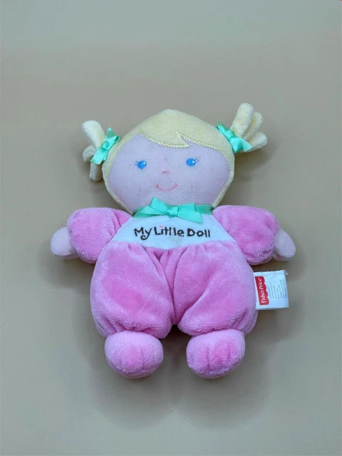 MY LITTLE DOLL 8"  Plush Stuffed Toy by Fisher Price