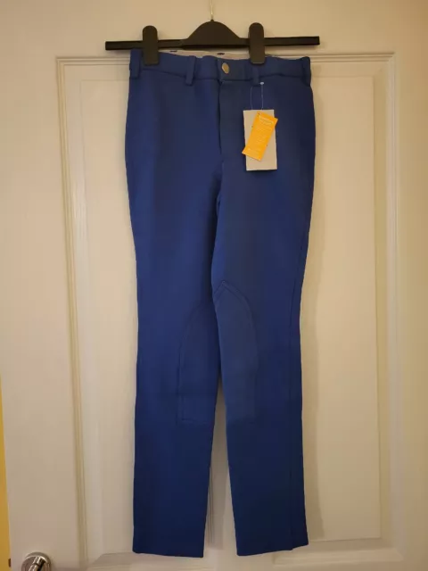 Shires Wessex Maids Royal Blue Jodhpurs Size 26