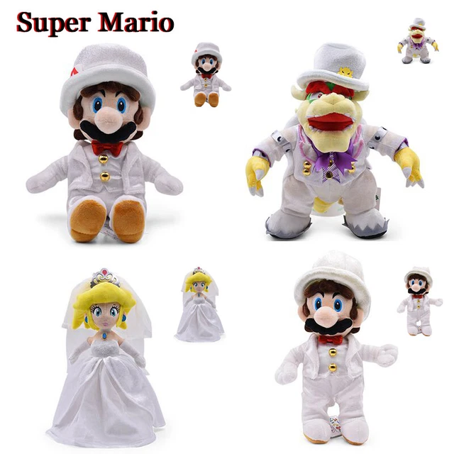 SUPER MARIO BROS Wedding Bowser Princess Peach Plush Toys Stuffed Doll Gifts UK £19.59 - PicClick UK Super Mario Bros Wedding Bowser Princess Peach Plush Toys Stuffed Doll Gifts Uk £19.59 - Picclick Uk