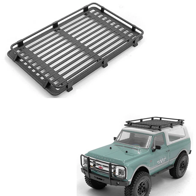 Tube Luggage Rack Black Nylon Bracket Modified for SCX24  C10 RC Car