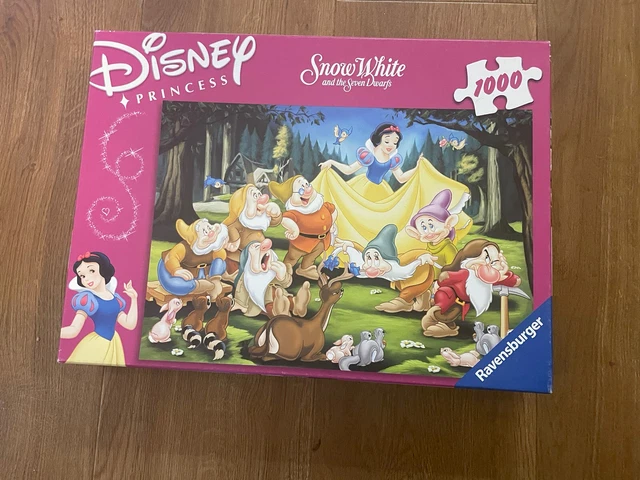RAVENSBURGER DISNEY SNOW White And The Seven Dwarfs 1000 Piece Jigsaw ...