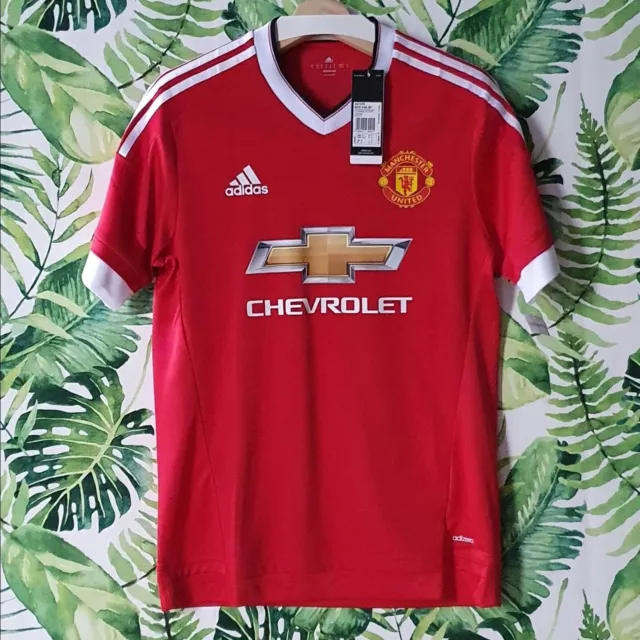 Manchester United 2015/2016 Adizero Authentic Adidas Football Shirt Jersey BNWT