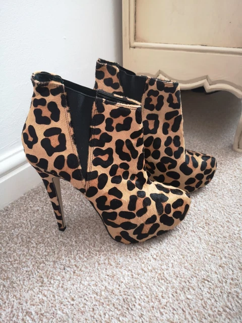 carvela leopard print boots
