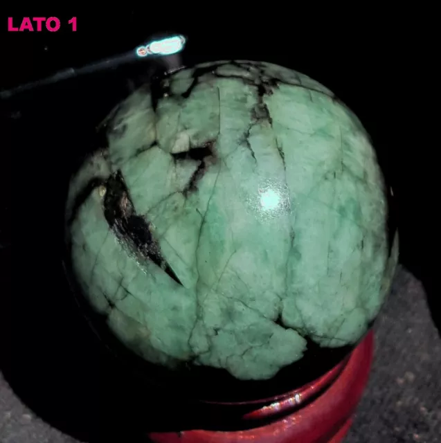 ► Stupenda Sfera Di Smeraldo Cm. 4.69 - Sphere Emerald Qualita' Aaaa+ ◄
