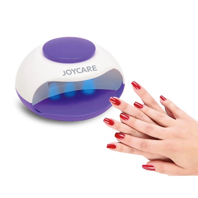 Lampada Uv Led Con Ventola Asciuga Smalto Gel Unghie Manicure Joycare 349