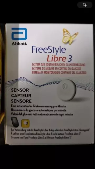 FreeStyle Libre 3 Sensor- Neu Und Original Verpackt-mhd:31.10.2024