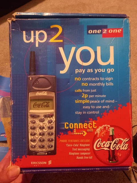 Telephono cellulare vintage Coca Cola