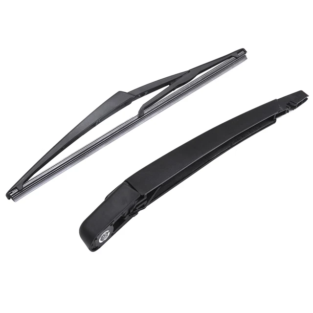 2Pcs Car Windscreen Rear Window Wiper 12Inch Rear Wiper Blade & Arm Set for  QX1