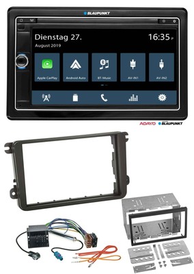 Blaupunkt DVD volante Bluetooth DAB 2din USB autoradio per Ford Focus 2011-2014 