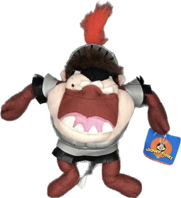LOONEY TUNES TAZ Toy The Tasmanian Devil Armoured Knight Plush Vintage