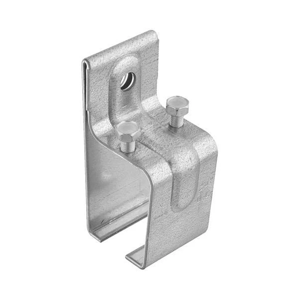 Steel Galvanized 2" Long Single Splice Box Rail Barn Door Bracket N104380