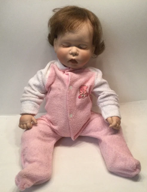 “LOVE” 1988 Sleeping Baby Legacy Dolls Signed Numbered Terri DeHetre Realistic