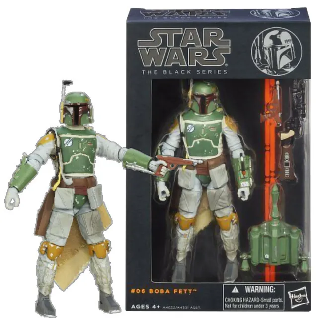 Star Wars The Black Series #06 Boba Fett 6" Action Figure Toy Gift NEW IN BOX