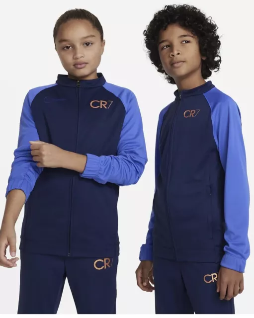 Tuta completa per bambini Nike CR7 ""Ronaldo"" XL (età 13-14) DV3120 410 nuova con etichette