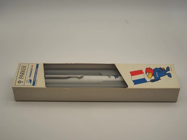 Stylo PARKER Duofold Bleu Marbré - Bille Et Roller Neuf, Ancien Stock - Prestige En Résine