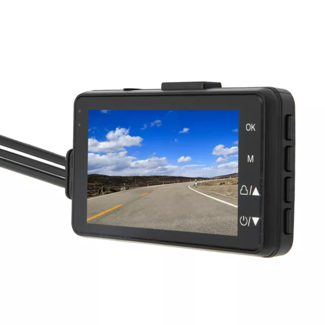 1080P Dual-Aufnahmekamera Motorrad-Fahrrekorder Wasserdicht Fernbedienung Zu LIF