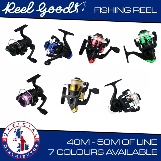 Course Fishing Reels 8lb Line 3 Series Match Carp Reel Free Line in 7 Colours