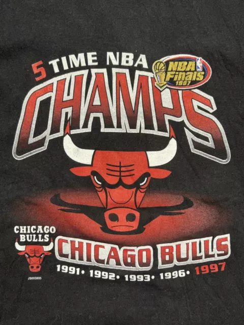Vintage NBA Chicago Bulls Tee Shirt Size XL – V Rare USA