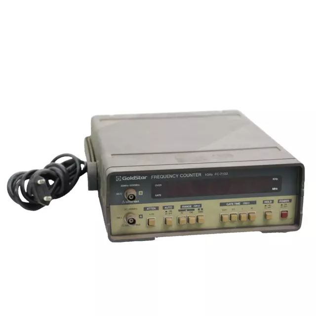 Goldstar Fc-7102 1 Ghz Frequency Counter T12-E1