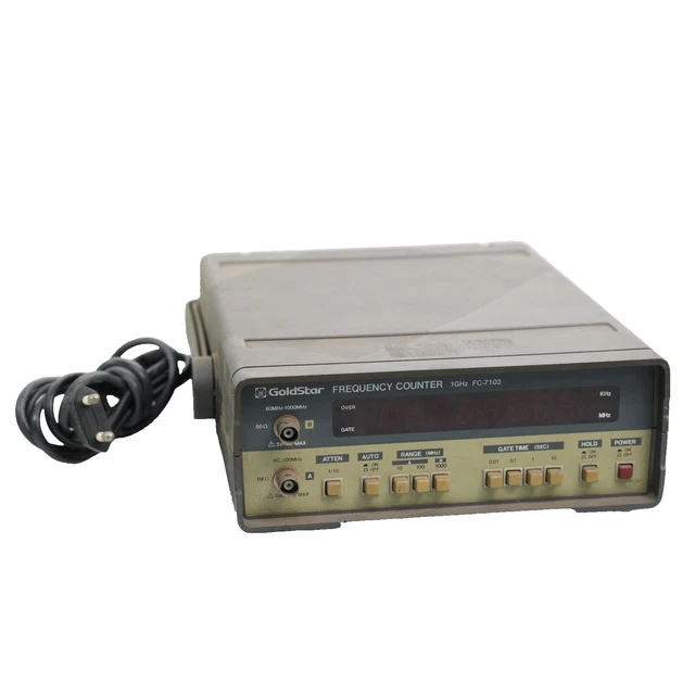 Goldstar Fc-7102 1 Ghz Frequency Counter T12-E1