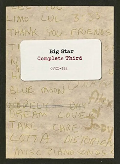 Big Star Complete Third: Roughs to Mixes - Volume 2 (Vinyl) 12" Album