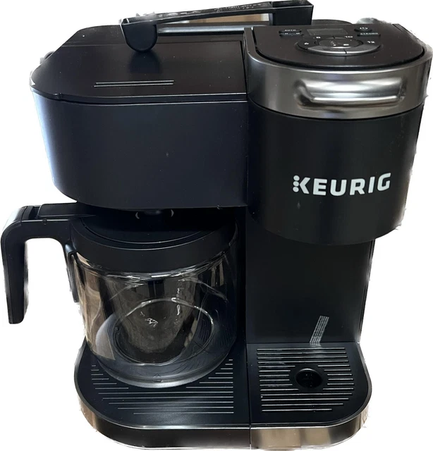 KEURIG KDUO COFFEE Maker, Single Serve and 12Cup Carafe Drip Coffee