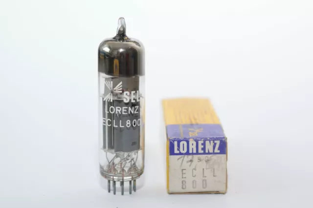 Vintage SEL Lorenz ECLL800 Radio-End-Röhre, Audio HiFi Tube, Valve, NIB NOS
