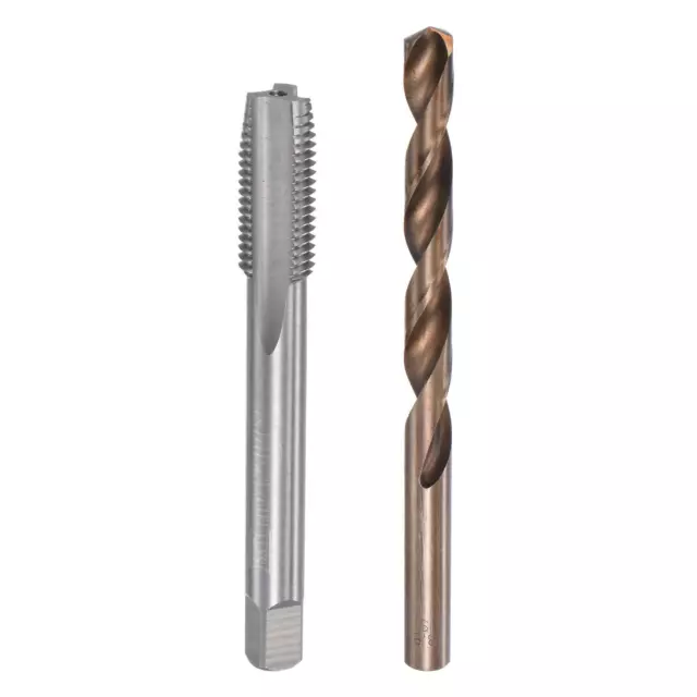 M10x1.25 Straight Flute Tap and 8.8mm Drill Bit Set M35 Cobalt High Speed Steel